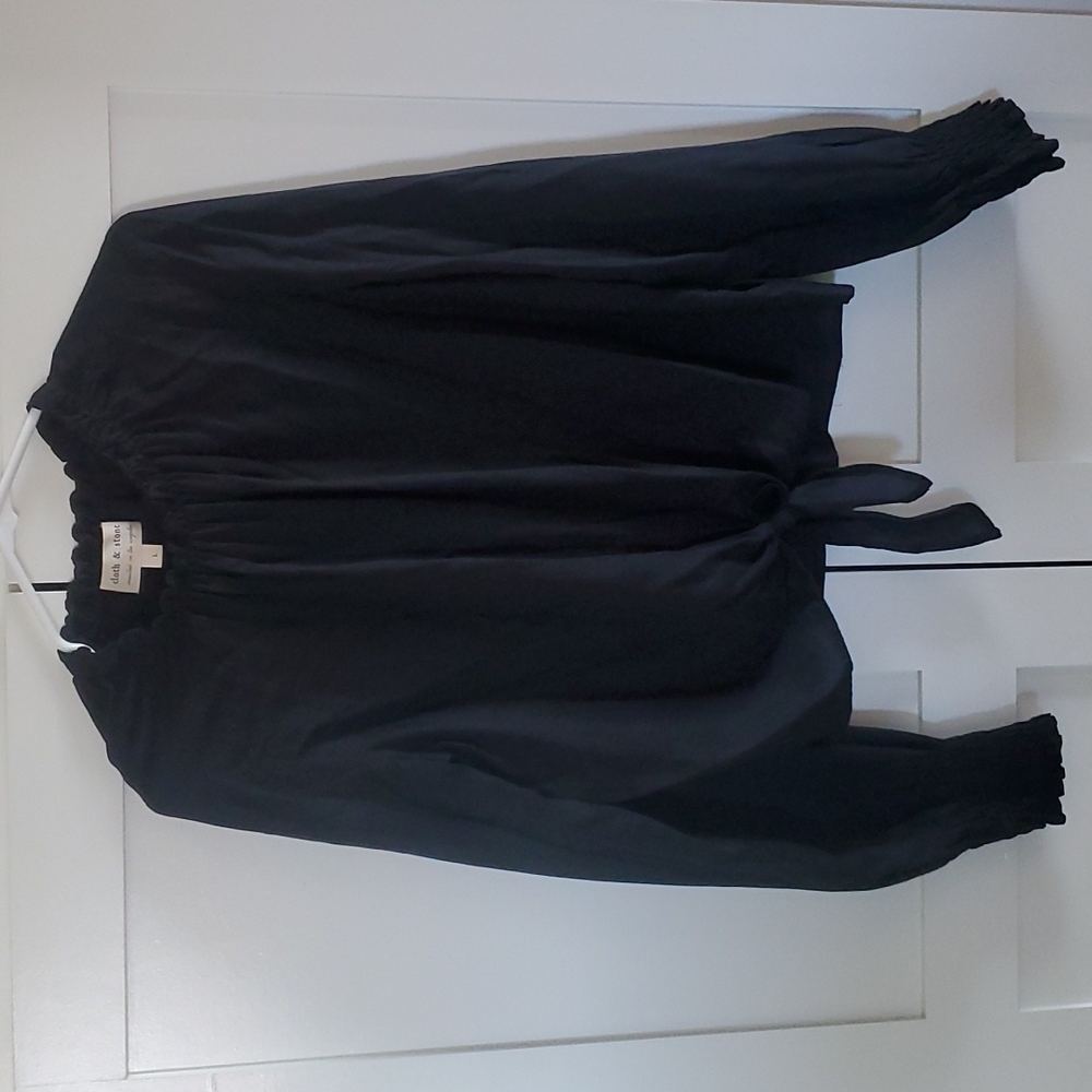 Cloth & Stone black long sleeve